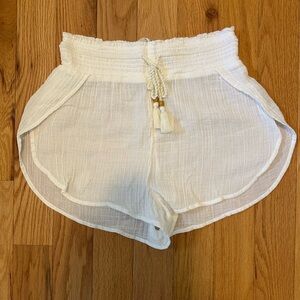 Abercrombie & Fitch Gauzy Beach Short Coverup